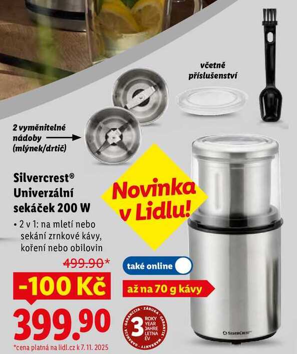 Silvercrest Univerzální sekáček 200 W