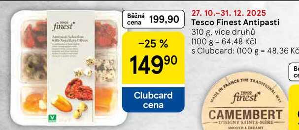 Tesco Finest Antipasti, 310 g 