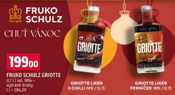 FRUKO SCHULZ GRIOTTE 0,7 l