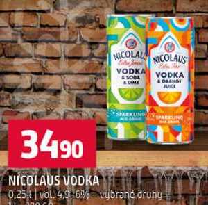 NICOLAUS VODKA 0,25 l