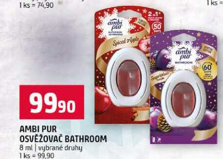 AMBI PUR OSVĚŽOVAČ BATHROOM 8 ml