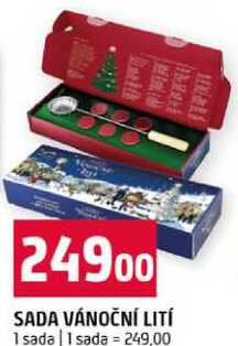 SADA VÁNOČNÍ LITÍ 1 sada 