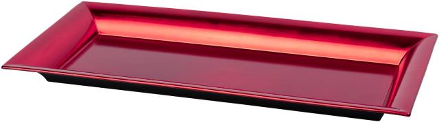 LIV & BO Dekorativní podnos červený