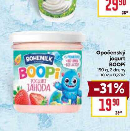 Opočenský jogurt BOOPI 150 g