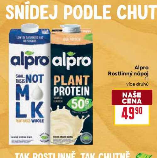 Alpro Rostlinný nápoj 1l