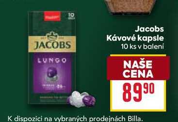 Jacobs Kávové kapsle 10 ks 