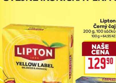 Lipton Černý čaj 200 g