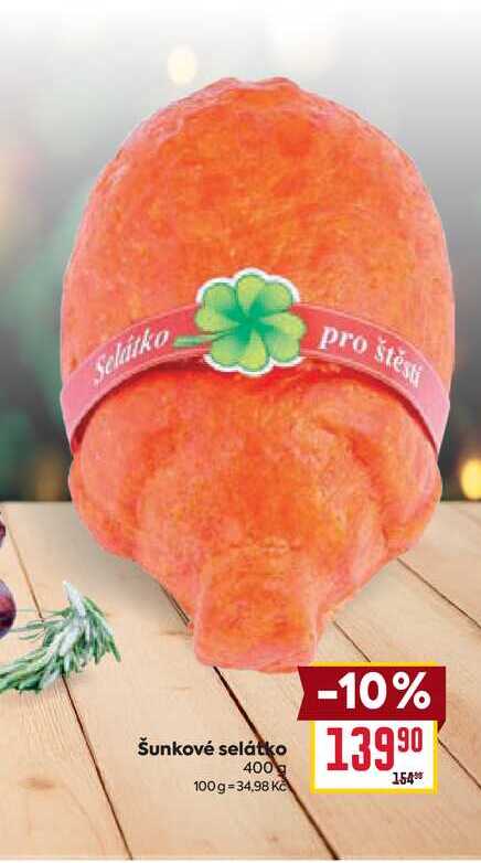 Selitko pro štěstí Šunkové selátko 400g 