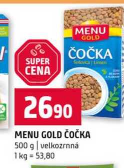 MENU GOLD ČOČKA 500 g velkozrnná 