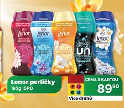 Lenor perličky 195 g