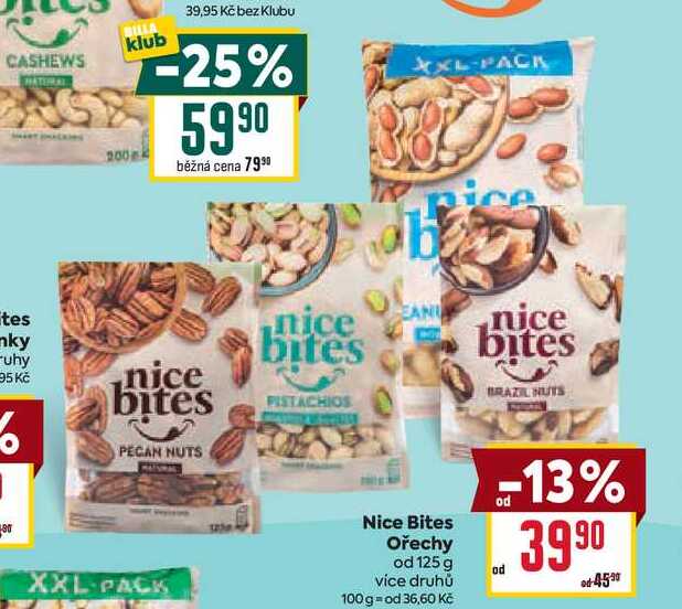 Nice Bites Ořechy od 125 g 