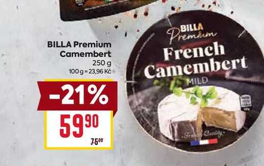 BILLA Premium Camembert 250 g 