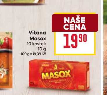 Vitana Masox 10 kostek 110 g 