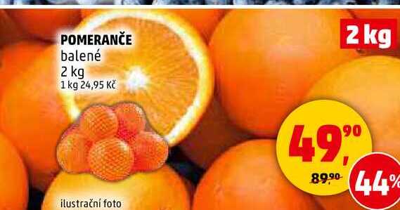 POMERANČE, 2 kg 