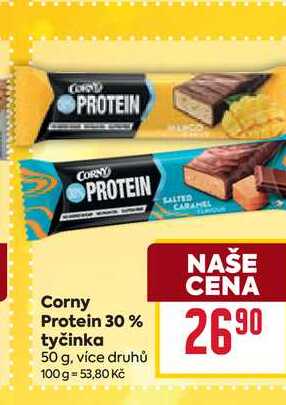 Corny Protein 30% tyčinka 50 g