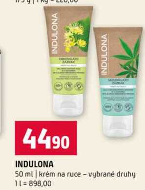 INDULONA 50 ml krém na ruce vybrané druhy