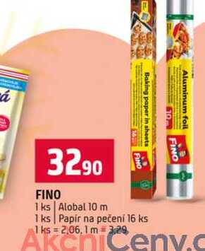 FINO 1 ks Alobal 10 m 1 ks Papír na pečení 16 ks