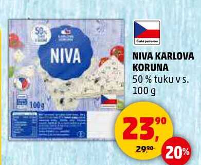 NIVA KARLOVA KORUNA, 100 g 