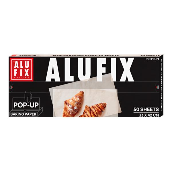 Alufix Papír na pečení skládaný pop up archy, 33 x 42 cm, 50 archů v krabičce