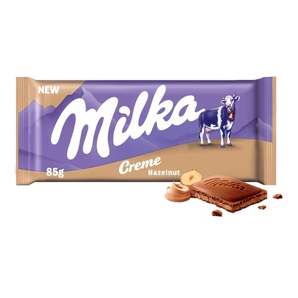 Milka čokoláda Hazelnut créme