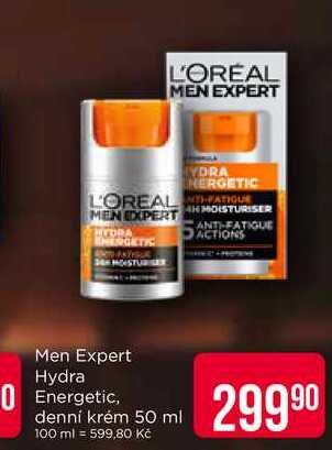 L'OREAL Men Expert Hydra Energetic, denní krém 50 ml