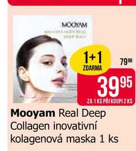 Mooyam Real Deep Collagen inovativní kolagenová maska 1 ks 