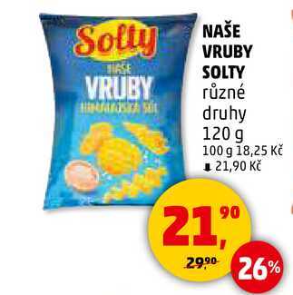 NAŠE VRUBY SOLTY, 120 g