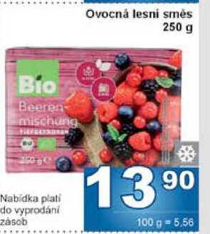 Ovocná lesní směs 250 g 