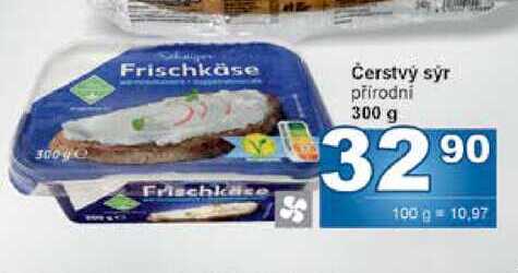 Čerstvý sýr přírodní 300 g