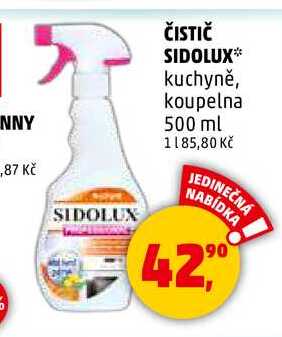 ČISTIČ SIDOLUX, 500 ml 