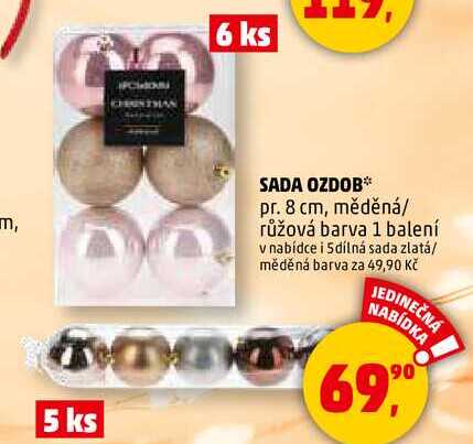 SADA OZDOB, 6 ks