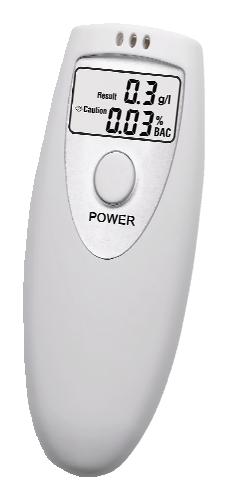 Alkohol tester Silver, 1 KS