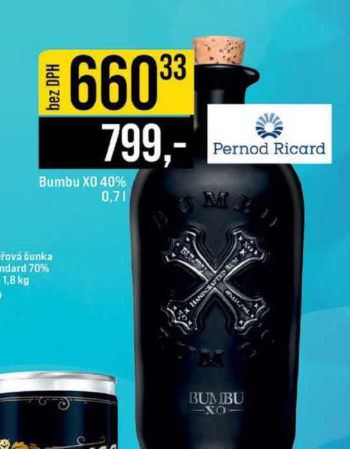 Bumbu XO 40% 0,7l