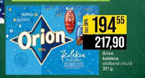 Orion kolekce oblíbené chutě 321g 