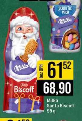 Milka Santa Biscoff 95 g 