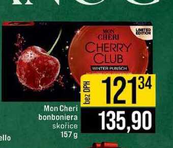 Mon Cheri bonboniera skořice 157 g