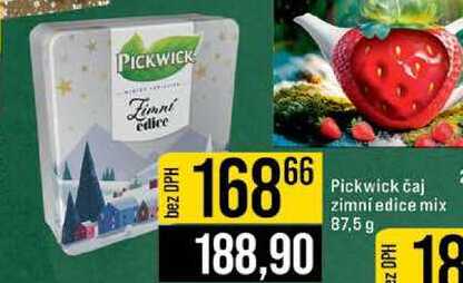 Pickwick čaj zimní edice mix 87,5 g 