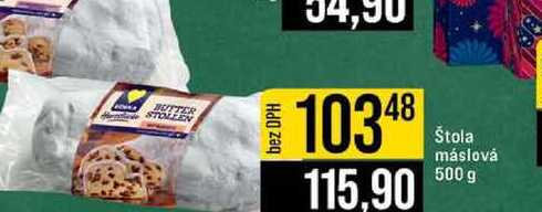 Štola máslová 500 g