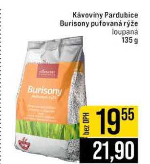 Kávoviny Pardubice Burisony pufovaná rýže loupaná 135 g