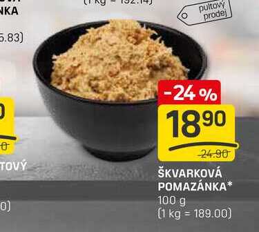 ŠKVARKOVÁ POMAZÁNKA 100 g