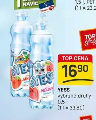 YESS vybrané druhy 0,5l
