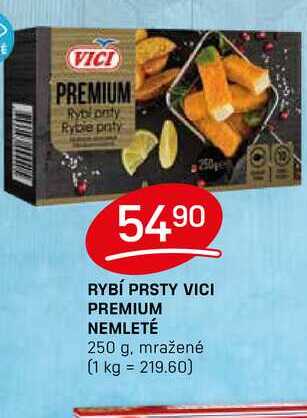 RYBÍ PRSTY VICI PREMIUM NEMLETÉ 250 g