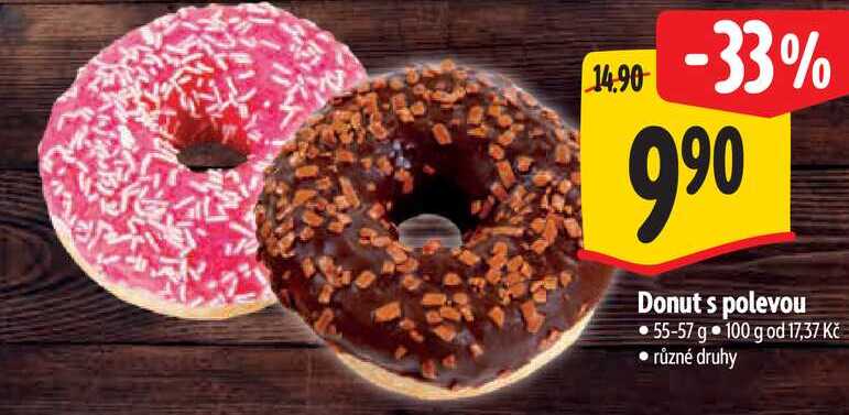   Donut s polevou 55-57 g 