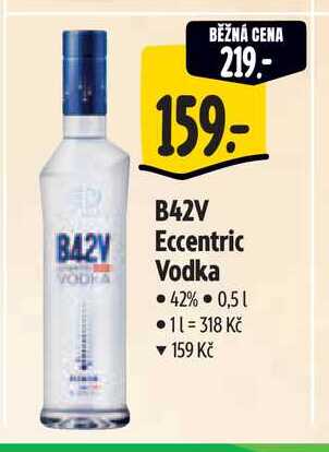 B42V Eccentric Vodka 42% 0,51