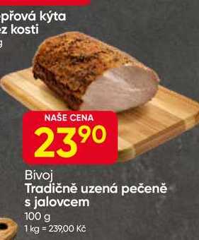 Bivoj Tradičně uzená pečeně s jalovcem 100 g 