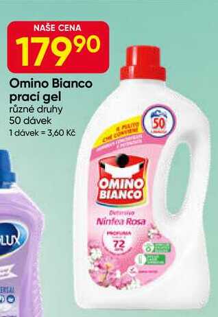 Omino Bianco praci gel různé druhy 50 dávek 