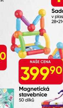 Magnetická stavebnice 50 dilků