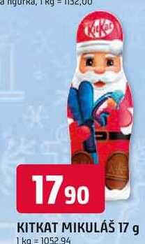 KITKAT MIKULÁŠ 17 g 