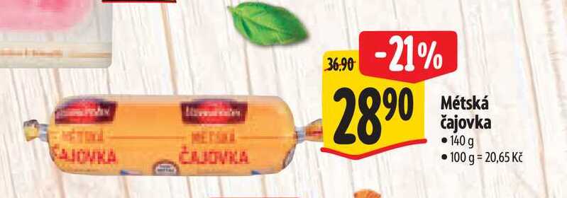  Métská čajovka 140 g  