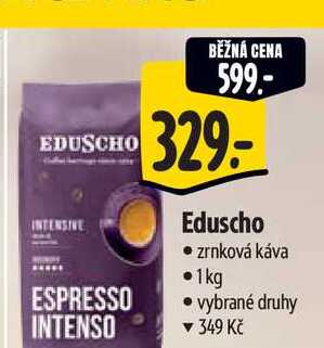 Eduscho zrnková káva 1kg